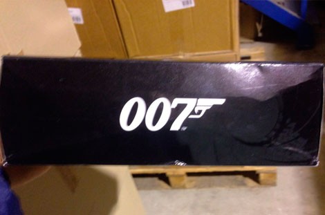 Miniature Hélicoptère James Bond